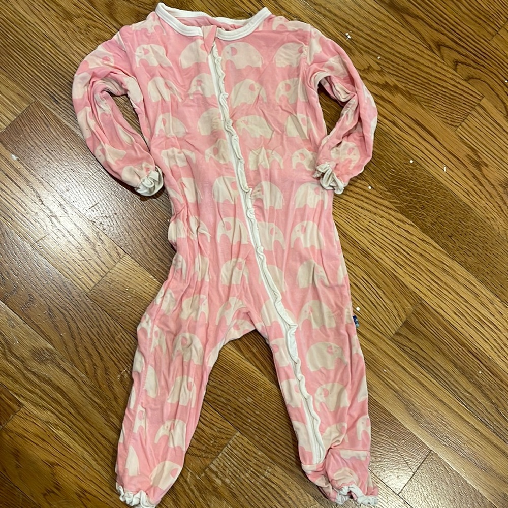 Kickee Pants pajamas, 3-6mo.